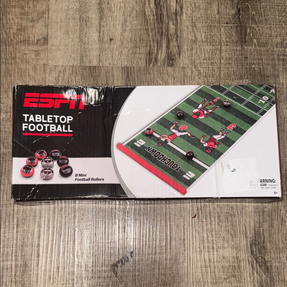 ESPN Tabletop Football Game - Black and Green
